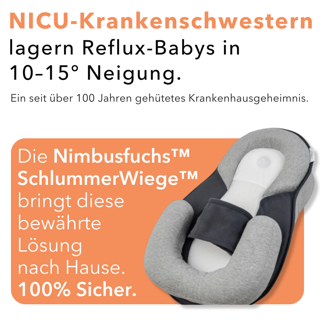 SchlummerWiege™ – Für gesunden Schlaf ohne Reflux
