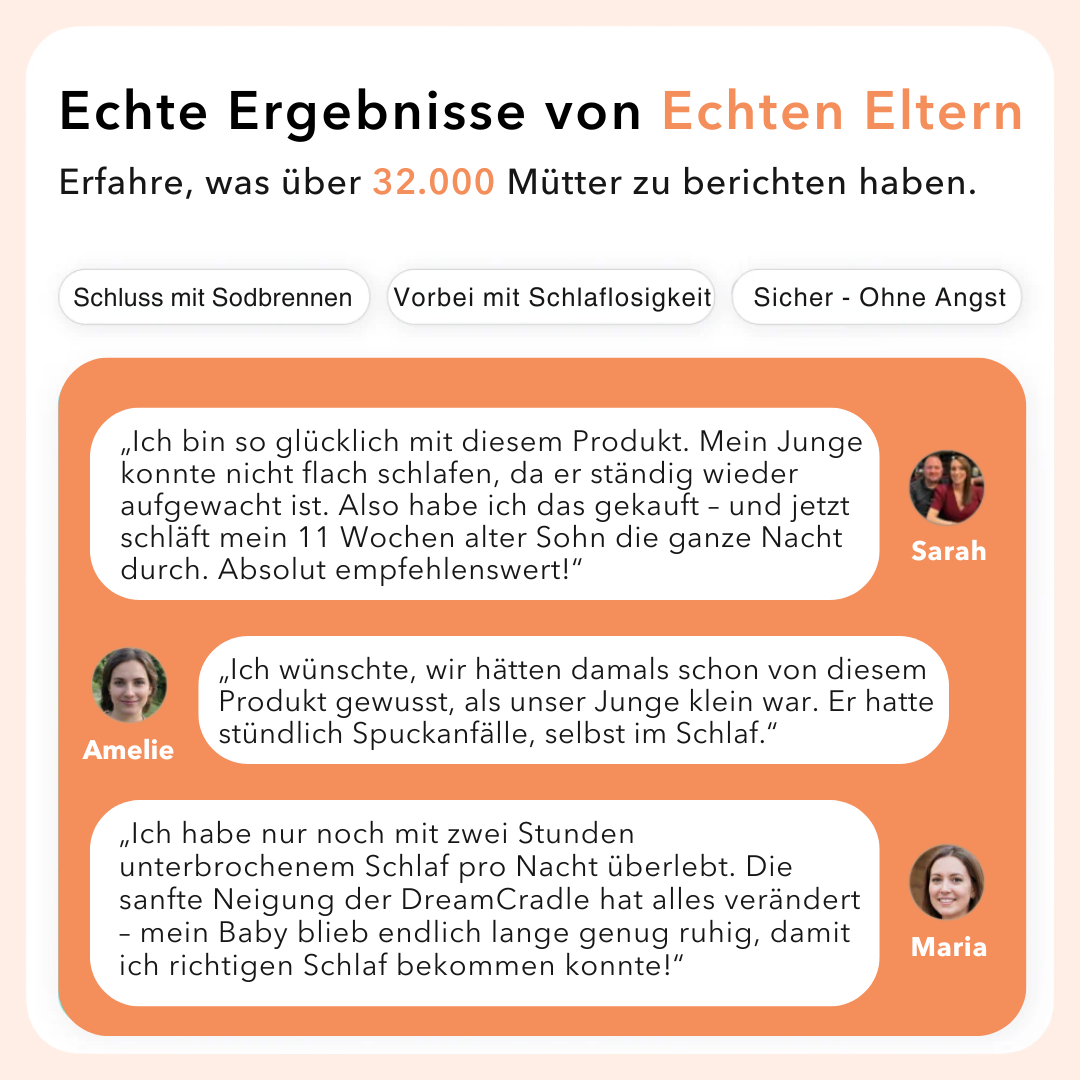 SchlummerWiege™ – Für gesunden Schlaf ohne Reflux